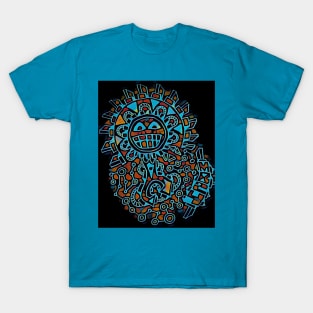 Goofy Flower Face T-Shirt